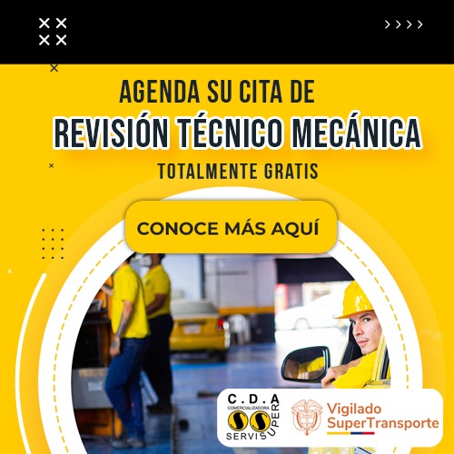 Blog | CDA SERVISUPER Agende su Cita de Revisión Tecnico Mecanica
